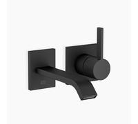 Dornbracht IMO Mitigeur monocommandé mural pour lavabos, sans vidage, saillie 170mm, 36861671-33, Couleur: Noir Mat