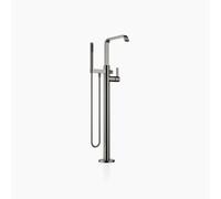 Dornbracht IMO Mitigeur monocommandé pour bain, avec tube de trop-plein pour montage indépendant, avec garniture de douche flexible, 25863671-99, Couleur: foncé Platine mat