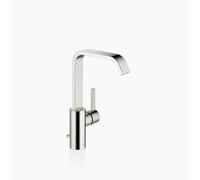 Dornbracht IMO Mitigeur monocommandé pour lavabos avec bec haut, avec garniture d'écoulement, saillie 170mm, 33528671-06, Couleur: Platine Mat