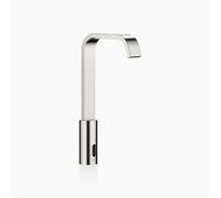 Dornbracht IMO robinetterie de lavabo, fonction ouverture/fermeture électrique, alimentation par pile/réseau, sans garniture de vidage, saillie 165mm, 44521670-06, Couleur: Platine Mat