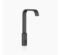 Dornbracht IMO robinetterie de lavabo, fonction ouverture/fermeture électrique, alimentation par pile/réseau, sans garniture de vidage, saillie 165mm, 44521670-33, Couleur: Noir Mat