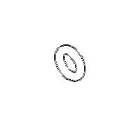 Dornbracht joint torique 3,5 x 2000 NBR70-KTW 09141013390 3x3x2