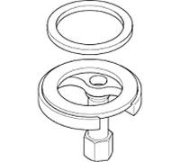 Dornbracht kit de fixation EB-EB/BID TipTap 0430110387090 PIÈCES DE RECHANGE 04301103870 D 52 x 2000 mm
