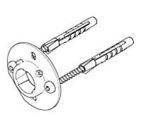 Dornbracht kit de fixation rond 0517207070290 05172070702 D 54 x 90 mm