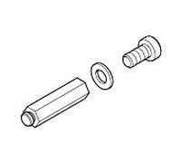 Dornbracht kit de montage adaptateur 9031115540090 brut