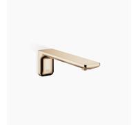 Dornbracht LISSÉ bec de baignoire pour montage mural, 13801845-27, Couleur: Light Gold brossé
