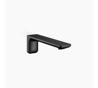 Dornbracht LISSÉ bec de baignoire pour montage mural, 13801845-33, Couleur: Noir Mat