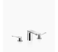 Dornbracht LISSÉ Mélangeur de lavabo à trois trous avec garniture d'écoulement, 20713845-00, Couleur: chrome