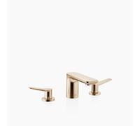 Dornbracht LISSÉ Mélangeur de lavabo à trois trous avec garniture d'écoulement, 20713845-27, Couleur: Light Gold brossé