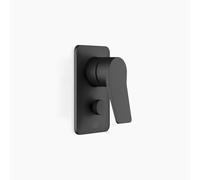 Dornbracht LISSÉ Mitigeur monocommandé à encastrer avec inverseur, 36120845-33, Couleur: Noir Mat