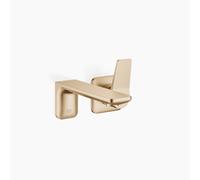Dornbracht LISSÉ Mitigeur monocommandé mural pour lavabo sans vidage, saillie 170mm, 36860845-27, Couleur: Light Gold brossé
