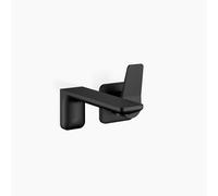 Dornbracht LISSÉ Mitigeur monocommandé mural pour lavabo sans vidage, saillie 170mm, 36860845-33, Couleur: Noir Mat