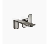 Dornbracht LISSÉ Mitigeur monocommandé mural pour lavabo sans vidage, saillie 210mm, 36861845-19, Couleur: Chrome foncé