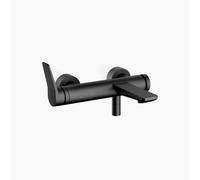 Dornbracht LISSÉ Mitigeur monocommandé pour bain, pour montage mural, sans garniture, 33200845-33, Couleur: Noir Mat