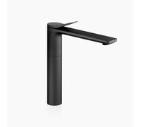 Dornbracht LISSÉ Mitigeur monocommandé pour lavabo avec pied surélevé, sans vidage, saillie 215mm, 33537845-33, Couleur: Noir Mat