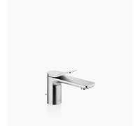 Dornbracht LISSÉ Mitigeur monocommandé pour lavabos avec garniture d'écoulement, saillie 130mm, 33500845-93, Couleur: Chrome brossé