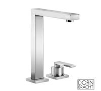 Dornbracht LOT Cuisine robinetterie à deux trous avec rosaces individuelles, orientable à 360°, saillie 165mm, 32805680-00, Couleur: chrome