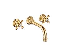 Dornbracht Madison 36712361-28 pour trois trous caché garniture de vidange mélangeur, sans match0, laiton brossé