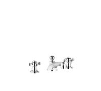 Dornbracht Madison avec garniture de vidage lavabo 3 trous 20700360-00 match0, chromé