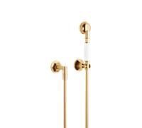 Dornbracht Madison Flair set de douche 27803371-28 avec rosaces individuelles, laiton brossé