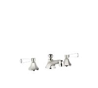 Dornbracht MADISON Mélangeur de lavabo à trois trous avec garniture d'écoulement, saillie 135mm, 20700370-08, Couleur: platine