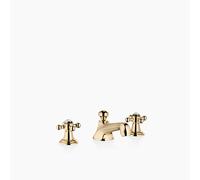 Dornbracht MADISON Mélangeur de lavabo à trois trous avec garniture d'écoulement, 20700360-09, Couleur: laiton