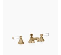 Dornbracht MADISON Mélangeur de lavabo à trois trous avec garniture d'écoulement, saillie 135mm, 20700370-39, Couleur: Dark Brass brossé