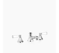 Dornbracht MADISON Mélangeur de lavabo à trois trous avec garniture d'écoulement, saillie 135mm, 20700370-00, Couleur: chrome