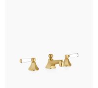 Dornbracht Madison Flair avec garniture de vidage lavabo trois trous 20700370-28 match0, laiton brossé