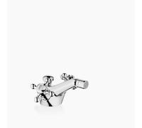 Dornbracht MADISON Mélangeur monotrou pour bidet avec garniture d'écoulement, saillie 125mm, 24510360-00, Couleur: chrome