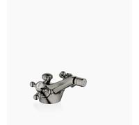 Dornbracht MADISON Mélangeur monotrou pour bidet avec garniture d'écoulement, saillie 125mm, 24510360-99, Couleur: foncé Platine mat
