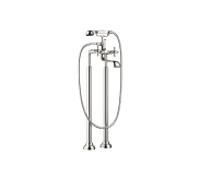 Dornbracht Madison mitigeur bain 2 trous 25943360-06 montage sur pied, avec set de douche, platine mat