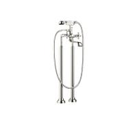 Dornbracht Madison mitigeur bain 2 trous 25943360-08 montage sur pied, avec set de douche, platine