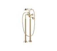 Dornbracht Madison mitigeur bain 2 trous 25943360-09 montage sur pied, avec set de douche, laiton