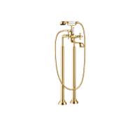 Dornbracht Madison mitigeur bain 2 trous 25943360-28 montage sur pied, avec set de douche, laiton brossé