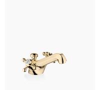 Dornbracht MADISON Mitigeur monotrou pour lavabo avec garniture d'écoulement, saillie 130mm, 22500360-09, Couleur: laiton