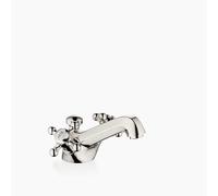 Dornbracht MADISON Mitigeur monotrou pour lavabo avec garniture d'écoulement, saillie 130mm, 22500360-08, Couleur: platine