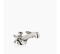 Dornbracht MADISON Mitigeur monotrou pour lavabo avec garniture d'écoulement, saillie 130mm, 22500360-06, Couleur: Platine Mat