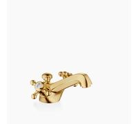 Dornbracht MADISON Mitigeur monotrou pour lavabo avec garniture d'écoulement, saillie 130mm, 22500360-28, Couleur: Laiton brossé