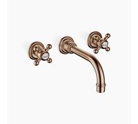 Dornbracht MADISON Mitigeur mural pour lavabo sans vidage, saillie 190mm, 36712361-42, Couleur: Bronze brossé