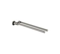 Dornbracht Madison porte-serviettes 83210361-99 2 pièces, pivotante , platine foncé mat