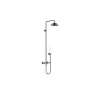 Dornbracht MADISON Showerpipe avec mitigeur de douche, sans douchette à main, saillie de la douchette à main 420mm, 26632360-99, Couleur: foncé Platine mat