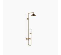 Dornbracht MADISON Showerpipe avec mitigeur de douche, sans douchette à main, saillie de la douchette à main 420mm, 26632360-39, Couleur: Dark Brass brossé