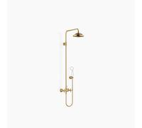 Dornbracht MADISON Showerpipe avec mitigeur de douche, sans douchette à main, saillie de la douchette à main 420mm, 26632360-28, Couleur: Laiton brossé