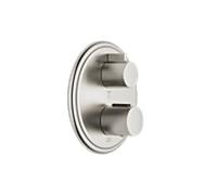 Thermostat encastré MADISON de Dornbracht avec régulation de débit à trois voies, 36427977-06, Couleur: Platine Mat