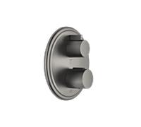 Dornbracht Madison thermostat 36427977-99 avec trois voies de contrôle du volume, platine noir mat