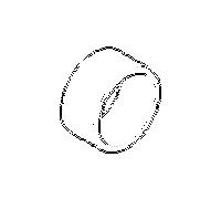 Dornbracht manchon D9,95x8,25x5 08184050590 8,25 x 5,00 mm