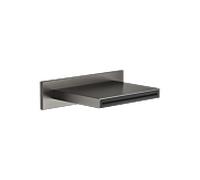 Dornbracht bec de 2000 / 2 ", montage mural, platine foncé mat