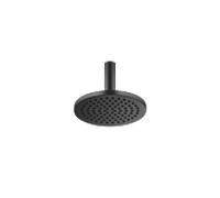 Dornbracht match0 28669970-33 Ø 220mm, noir mat, avec raccordement au plafond