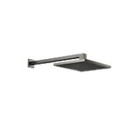 Dornbracht effet pluie 28765980-99 avec raccord mural, platine foncé mat